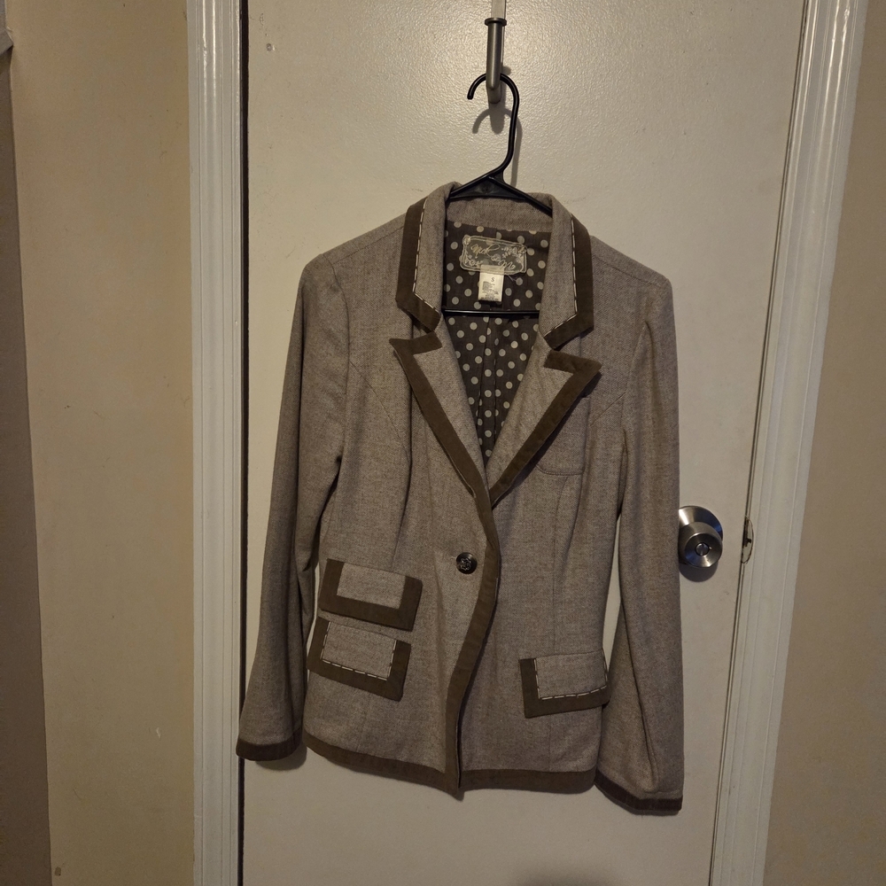 Nick And Mo Women's Blazer in Brown